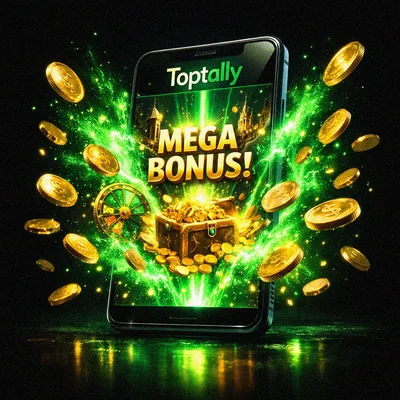 Mobile screen exploding with cinematic slot bonuses